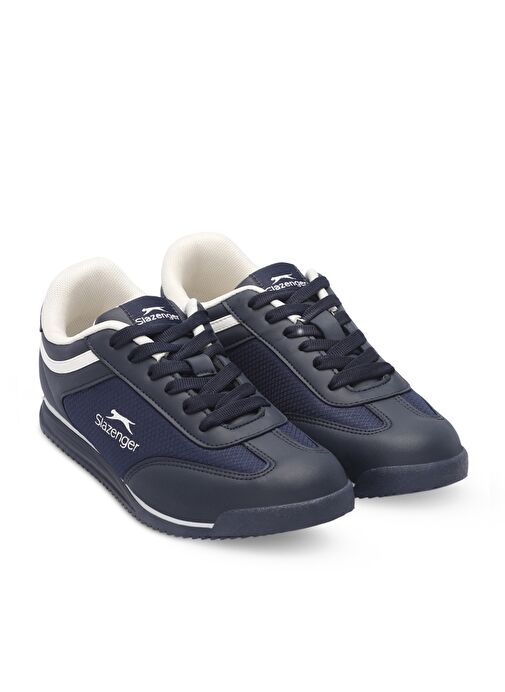 Slazenger MOJO I Kadın Sneaker Ayakkabı Lacivert / Beyaz - Görsel 3