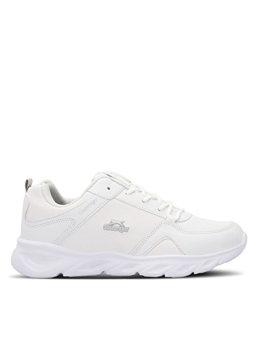 Slazenger ECHO Erkek Sneaker Ayakkabı Beyaz / Gri - Görsel 2