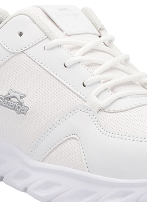 Slazenger ECHO Erkek Sneaker Ayakkabı Beyaz / Gri - Görsel 5