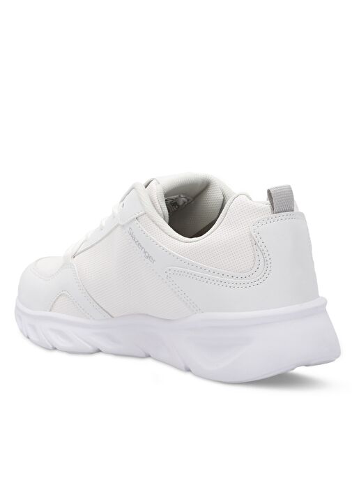 Slazenger ECHO Erkek Sneaker Ayakkabı Beyaz / Gri - Görsel 4