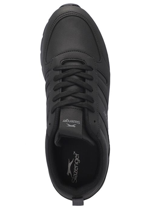 Slazenger ELRAEN Erkek Sneaker Ayakkabı Siyah / Siyah - Görsel 6