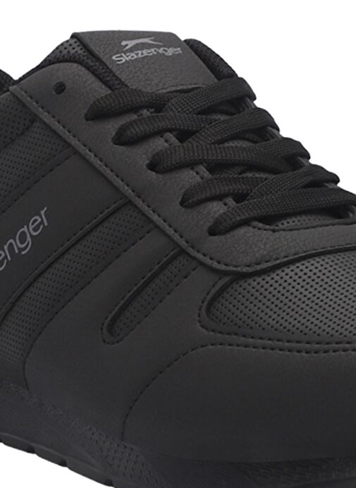 Slazenger ELRAEN Erkek Sneaker Ayakkabı Siyah / Siyah - Görsel 5