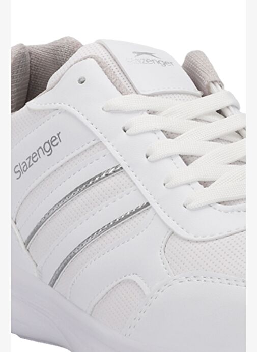 Slazenger ECKHARD I Kadın Beyaz Koşu & Yürüyüş Spor Ayakkabısı - Görsel 5