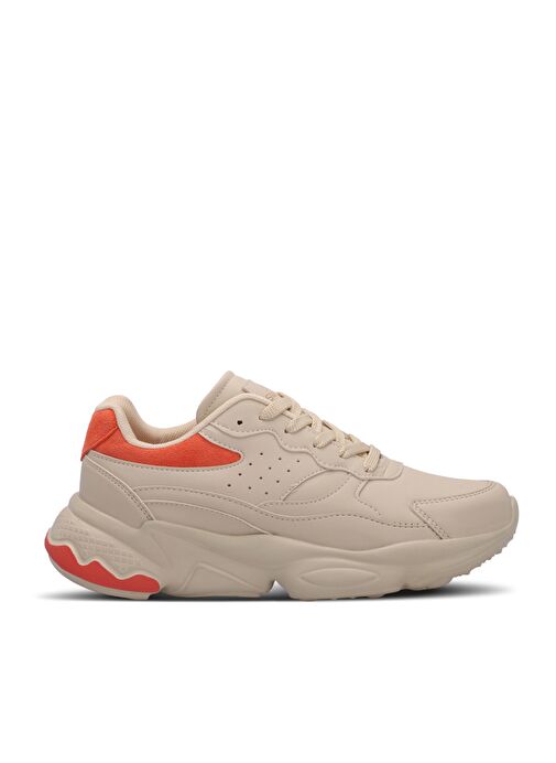 Slazenger ZOLA Kadın Sneaker Ayakkabı Bej - Görsel 2