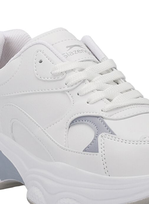 Slazenger ZUSA Kadın Sneaker Ayakkabı Beyaz / Pembe - Görsel 5