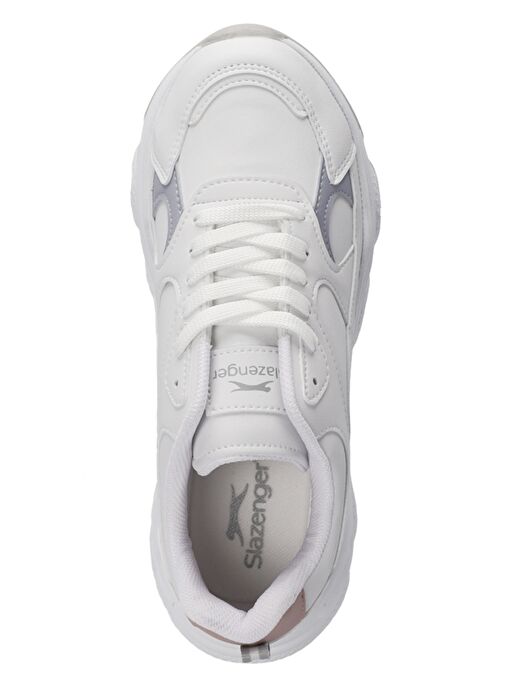 Slazenger ZUSA Kadın Sneaker Ayakkabı Beyaz / Pembe - Görsel 6