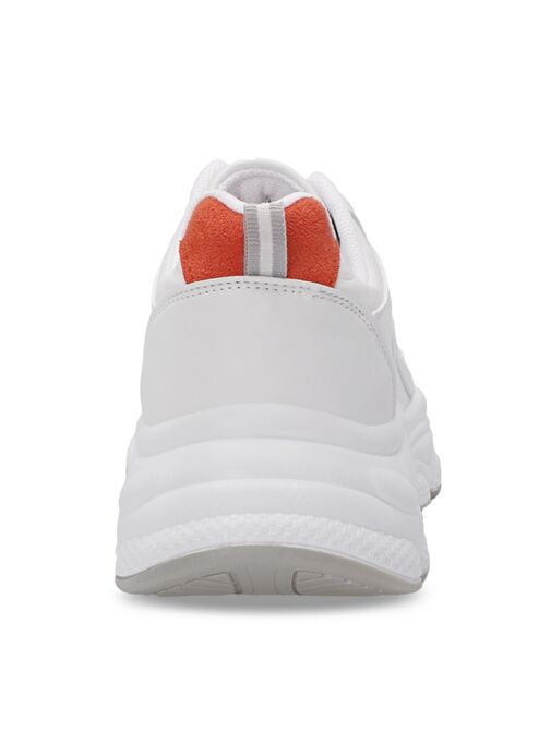 Slazenger ZUSA Kadın Sneaker Ayakkabı Beyaz / Turuncu - Görsel 7