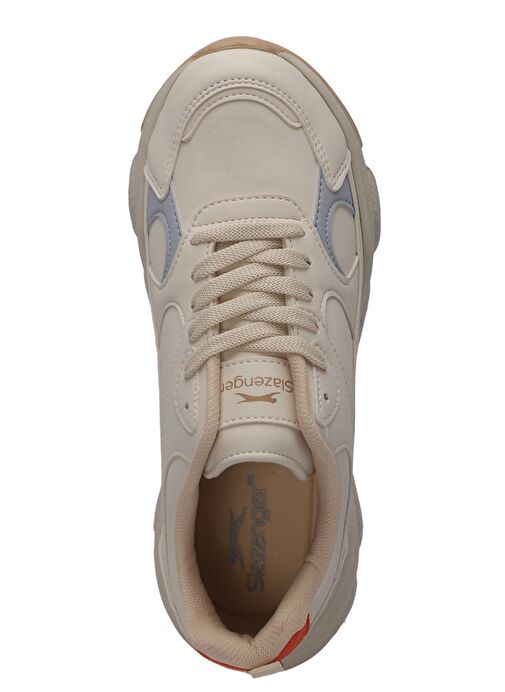 Slazenger ZUSA Kadın Sneaker Ayakkabı Bej / Kahve - Görsel 6