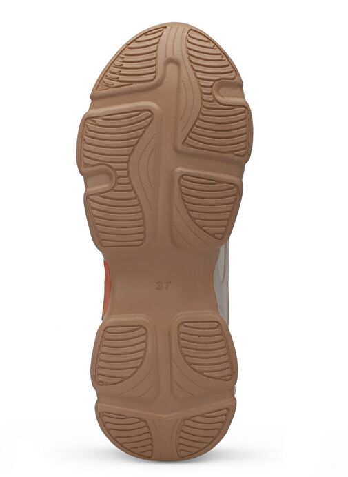Slazenger ZUSA Kadın Sneaker Ayakkabı Bej / Kahve - Görsel 8