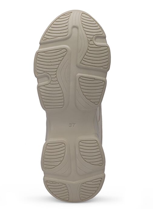Slazenger ZUSA Kadın Sneaker Ayakkabı Bej - Görsel 8
