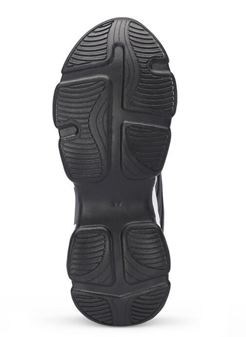 Slazenger ZUSA Kadın Sneaker Ayakkabı Siyah / Beyaz - Görsel 8
