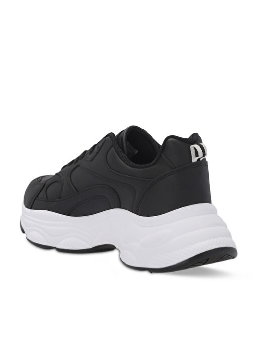 Slazenger ZUSA Kadın Sneaker Ayakkabı Siyah / Beyaz - Görsel 4