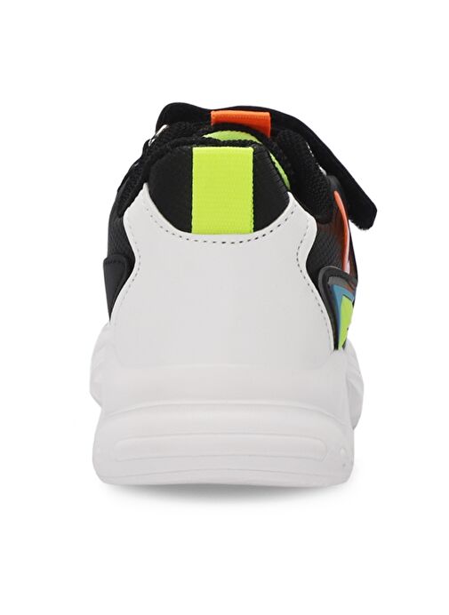 Slazenger NABIL Unisex Çocuk Sneaker Ayakkabı Siyah / Beyaz - Görsel 7