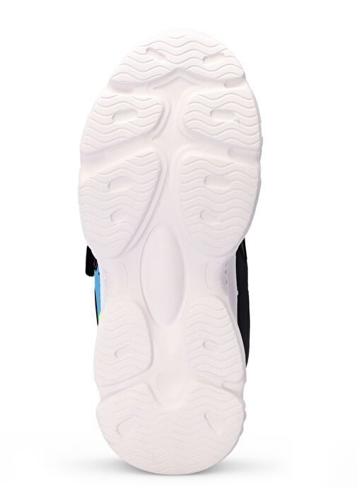 Slazenger NABIL Unisex Çocuk Sneaker Ayakkabı Siyah / Beyaz - Görsel 8