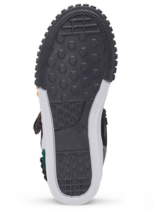 Slazenger NORTH Unisex Çocuk Sneaker Ayakkabı Gri - Görsel 8