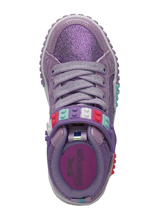 Slazenger NORTH Kız Çocuk Sneaker Ayakkabı Mor - Görsel 6