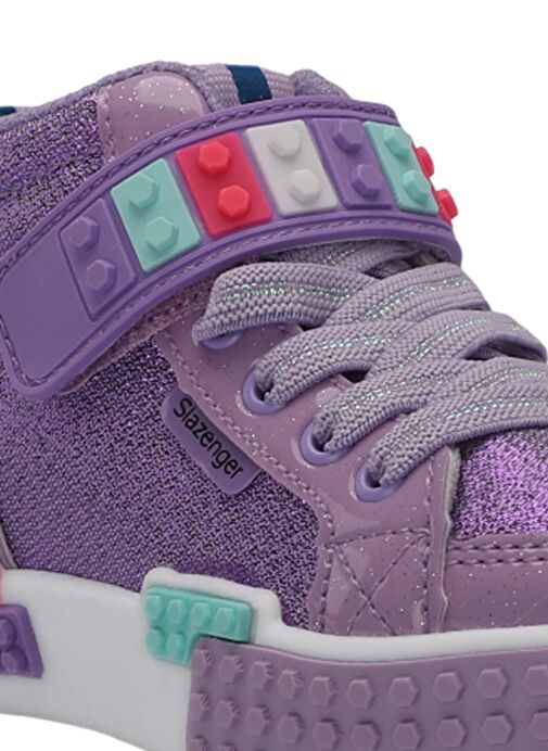 Slazenger NORTH Kız Çocuk Sneaker Ayakkabı Mor - Görsel 5