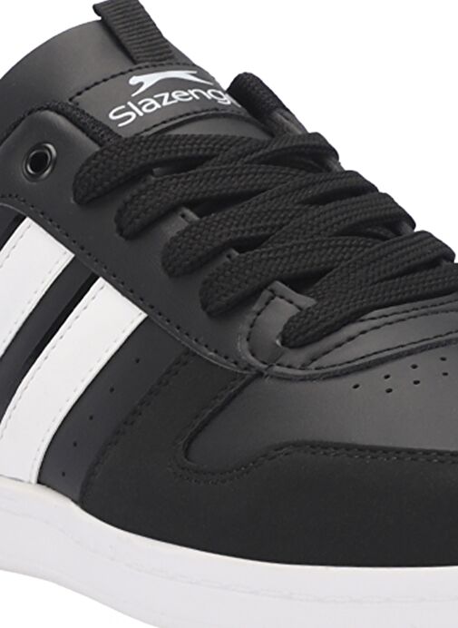 Slazenger IDENTY Erkek Sneaker Ayakkabı Siyah / Beyaz - Görsel 5