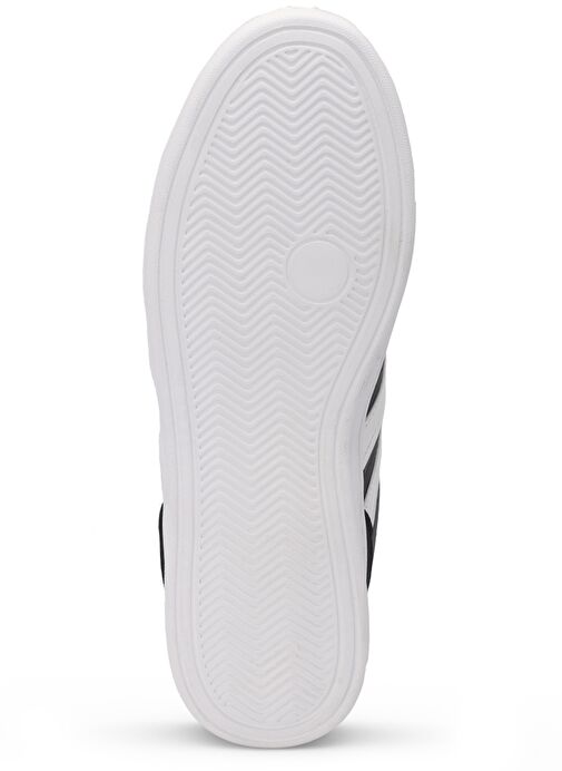 Slazenger IDENTY Erkek Sneaker Ayakkabı Siyah / Beyaz - Görsel 8