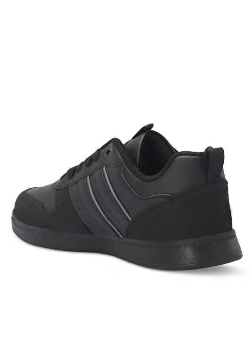 Slazenger IDENTY Erkek Sneaker Ayakkabı Siyah / Siyah - Görsel 4