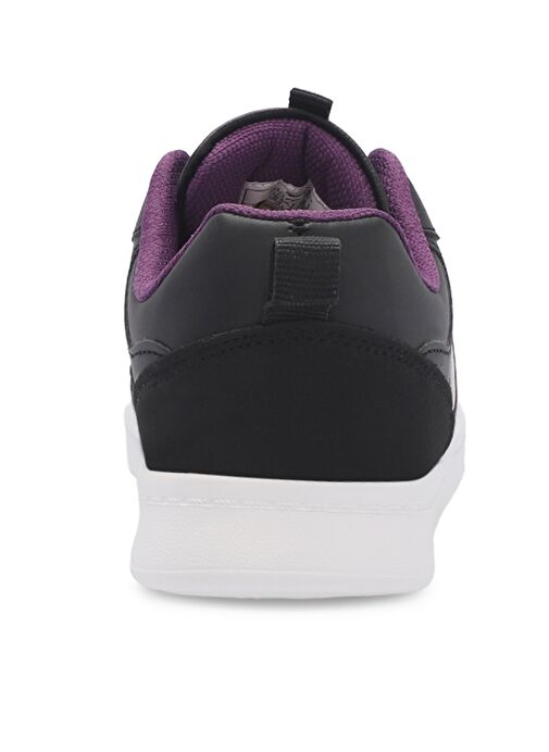 Slazenger IDENTY Kadın Sneaker Ayakkabı Siyah / Mor - Görsel 7