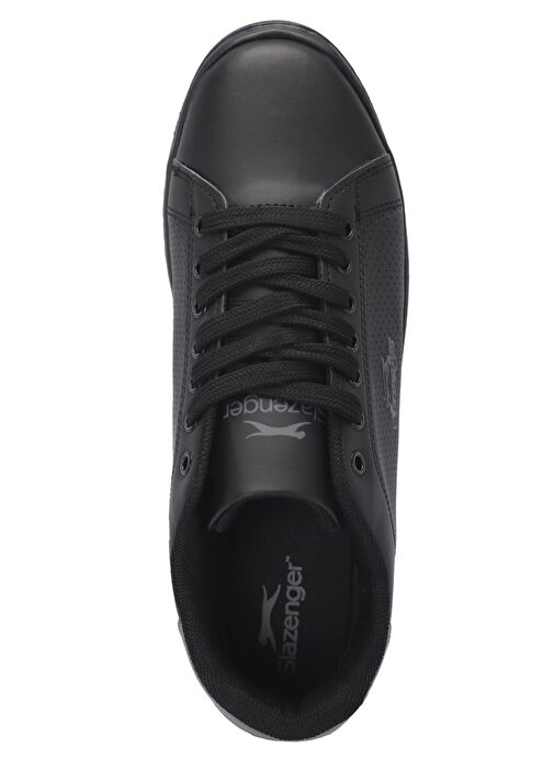 Slazenger ISCO Büyük Beden Erkek Sneaker Ayakkabı Siyah / Siyah - Görsel 6