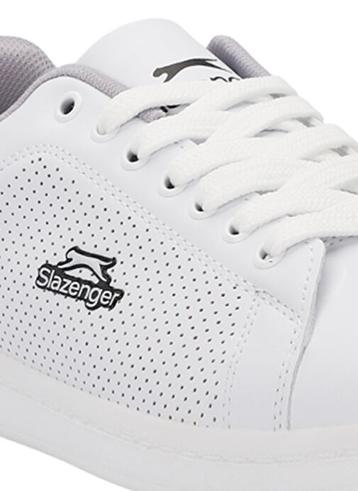 Slazenger ISCO Erkek Sneaker Ayakkabı Beyaz / Siyah - Görsel 5