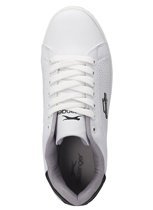 Slazenger ISCO Erkek Sneaker Ayakkabı Beyaz / Siyah - Görsel 6