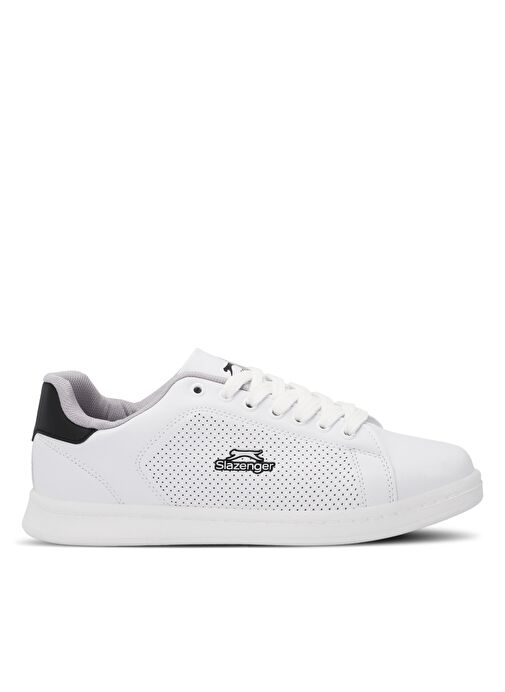 Slazenger ISCO Erkek Sneaker Ayakkabı Beyaz / Siyah - Görsel 2
