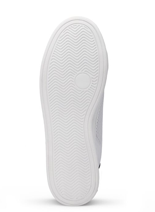 Slazenger ISCO Erkek Sneaker Ayakkabı Beyaz / Siyah - Görsel 8