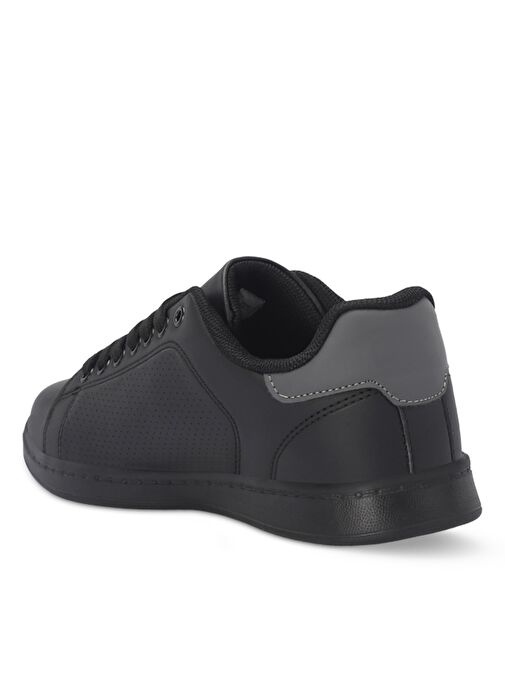 Slazenger ISCO Erkek Sneaker Ayakkabı Siyah / Siyah - Görsel 4