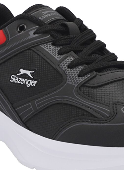 Slazenger GIMA Erkek Sneaker Ayakkabı Siyah / Kırmızı - Görsel 5