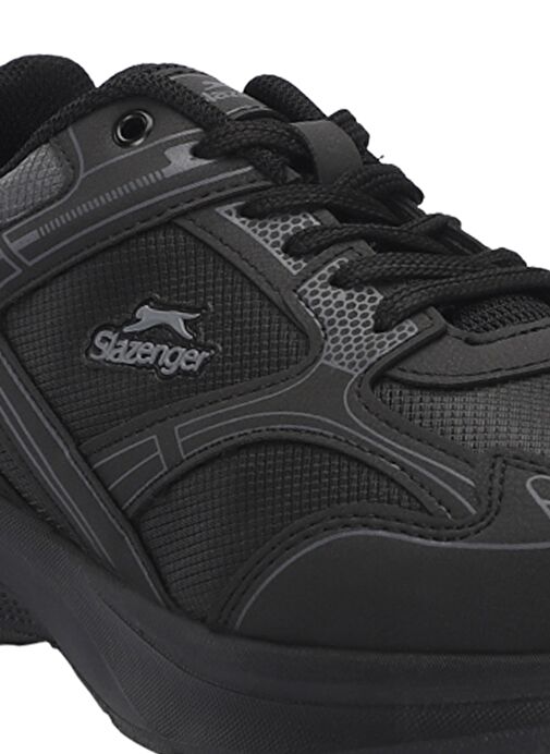 Slazenger GIMA Erkek Sneaker Ayakkabı Siyah / Siyah - Görsel 5