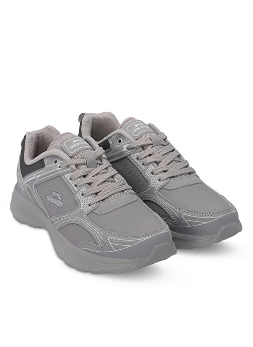 Slazenger GIMA Kadın Sneaker Ayakkabı Gri - Görsel 3