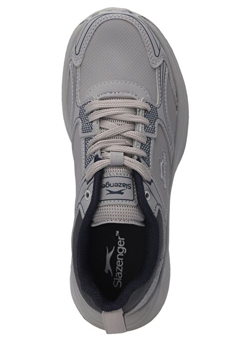 Slazenger GIMA Kadın Sneaker Ayakkabı Gri / Lacivert - Görsel 6