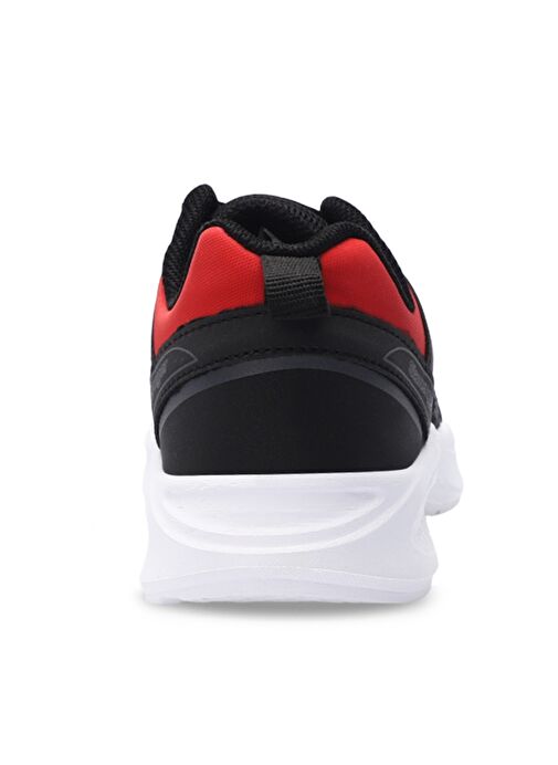 Slazenger GIMA Kadın Sneaker Ayakkabı Siyah / Kırmızı - Görsel 7