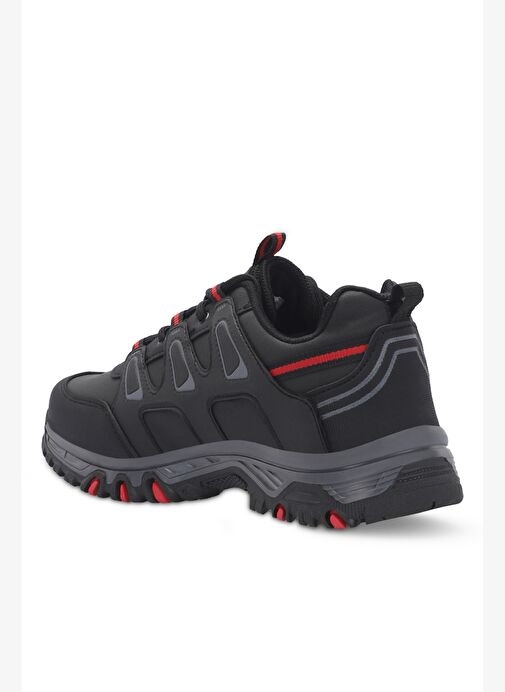 Slazenger GANA I Erkek Siyah / Kırmızı Outdoor - Görsel 4