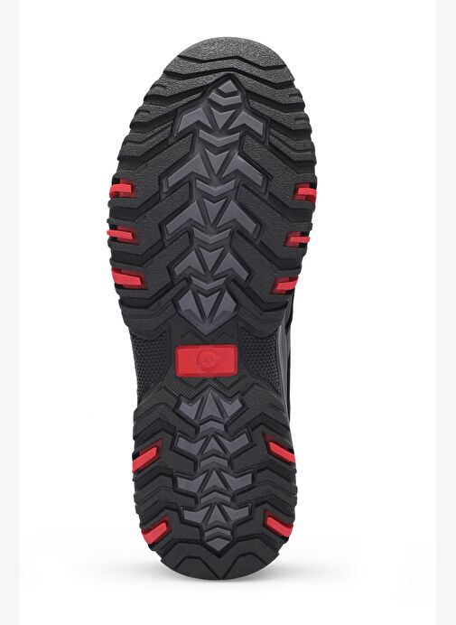 Slazenger GANA I Erkek Siyah / Kırmızı Outdoor - Görsel 8