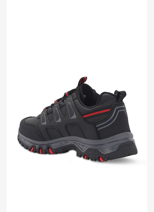 Slazenger GANA I Kadın Siyah / Kırmızı Outdoor - Görsel 4