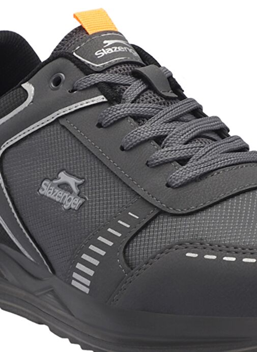 Slazenger GOLDEN I Erkek Sneaker Ayakkabı Koyu Gri - Görsel 5
