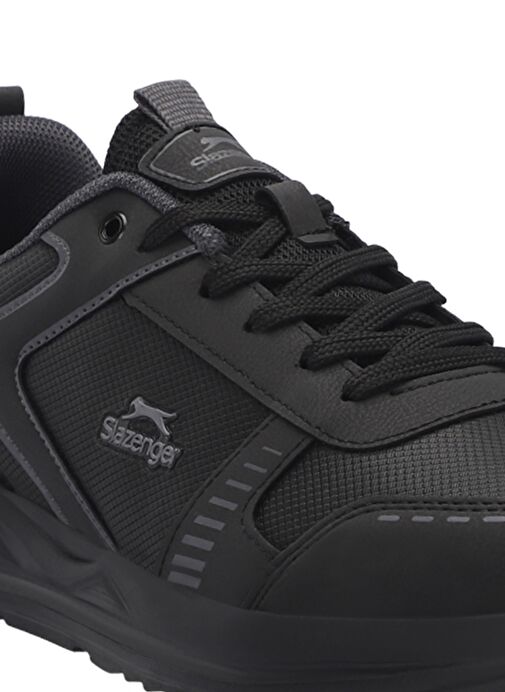 Slazenger GOLDEN I Erkek Sneaker Ayakkabı Siyah / Siyah - Görsel 5