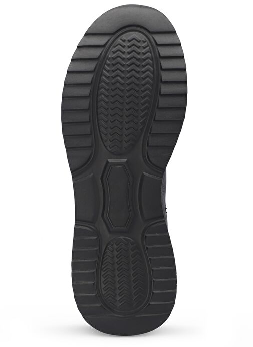 Slazenger GOLDEN I Erkek Sneaker Ayakkabı Siyah / Siyah - Görsel 8