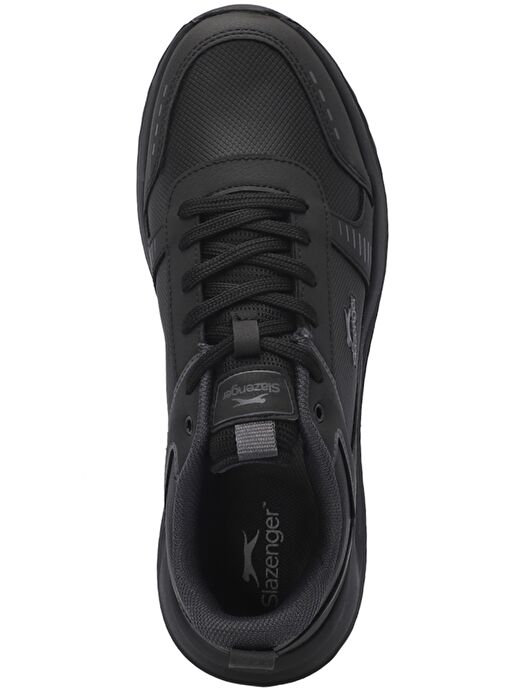 Slazenger GOLDEN I Erkek Sneaker Ayakkabı Siyah / Siyah - Görsel 6