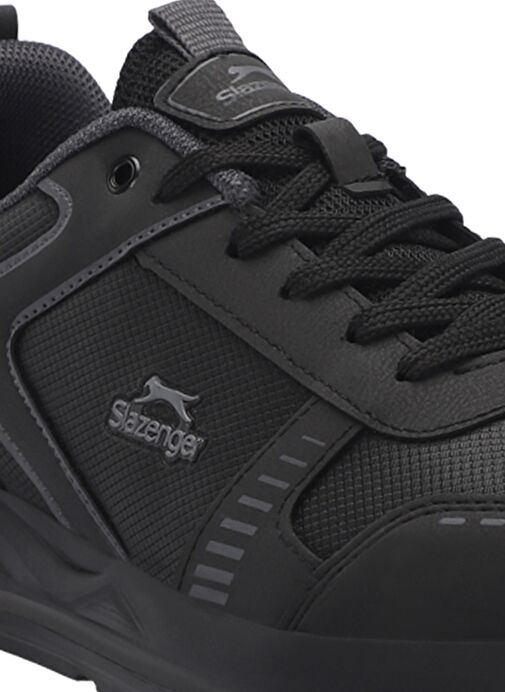 Slazenger GOLDEN I Kadın Sneaker Ayakkabı Siyah / Siyah - Görsel 5