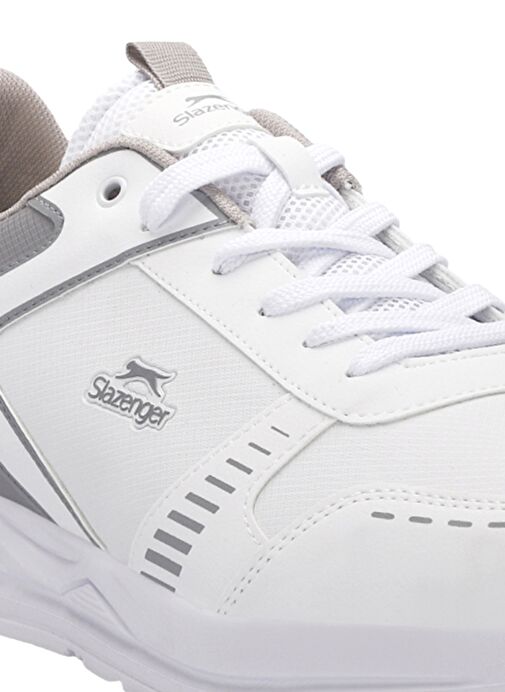 Slazenger GOLDEN I Büyük Beden Erkek Sneaker Ayakkabı Beyaz - Görsel 5