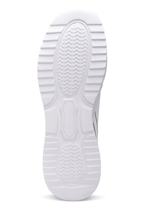 Slazenger GOLDEN I Büyük Beden Erkek Sneaker Ayakkabı Beyaz - Görsel 8