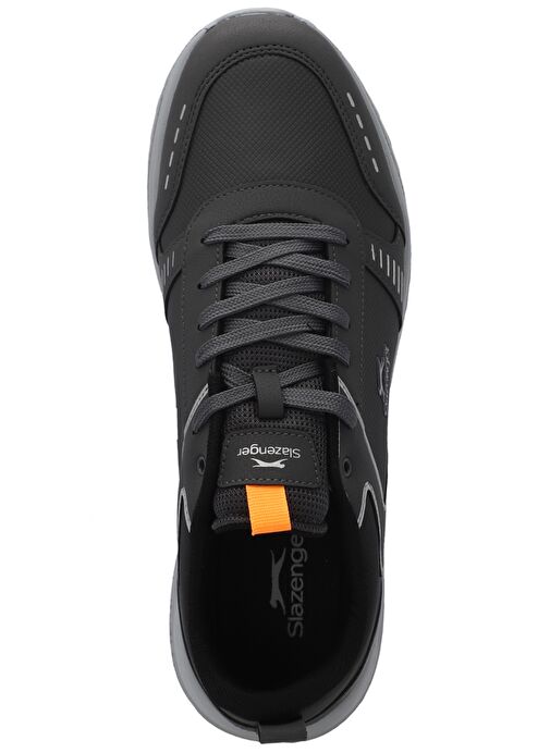 Slazenger GOLDEN I Büyük Beden Erkek Sneaker Ayakkabı Koyu Gri - Görsel 6