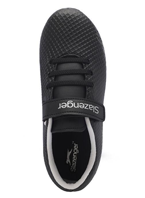 Slazenger CULTURAL Unisex Çocuk Futbol Ayakkabı Siyah / Gri - Görsel 6