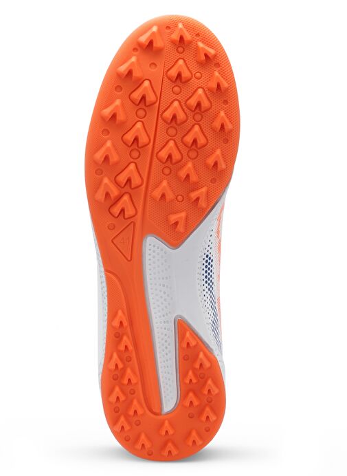 Slazenger CYPRUS Erkek Çocuk Futbol Ayakkabı Beyaz / Saks Mavi - Görsel 8