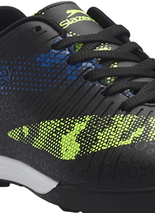 Slazenger CYPRUS Erkek Çocuk Futbol Ayakkabı Siyah / Yeşil - Görsel 5